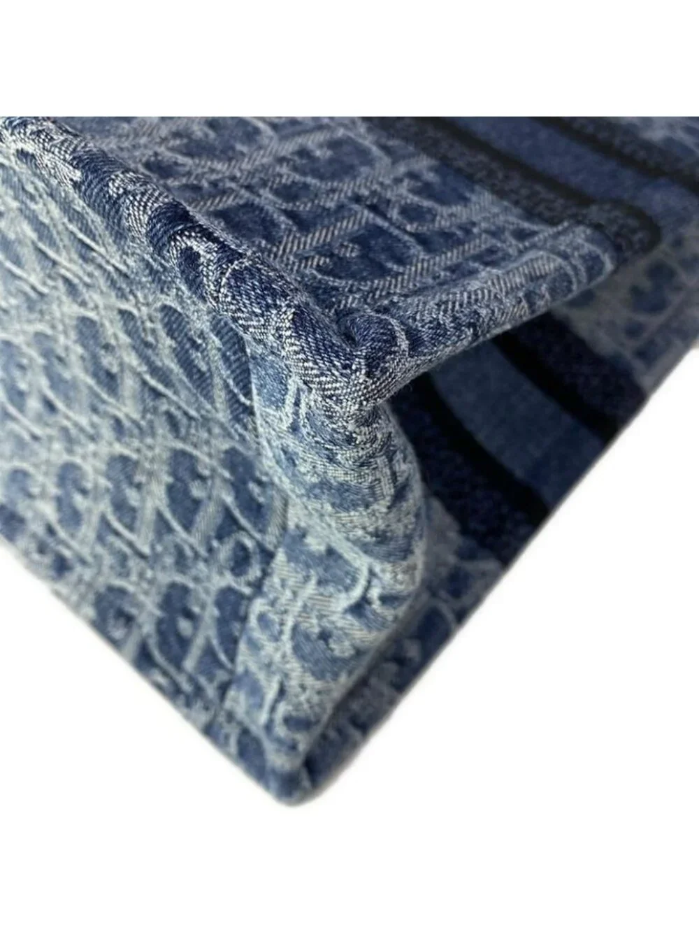 Dior Tote Book Small Blue Dark Navy - Picture 8 of 16